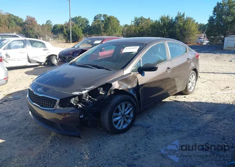 2017 Kia Forte Lx из США, поврежденный, VIN 3KPFL4A72HE016465